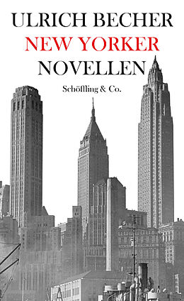 E-Book (epub) New Yorker Novellen von Ulrich Becher