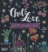 Spiralbindung Geburtstagskalender Chalk Love von Mo Büdinger