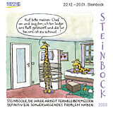Kalender Steinbock Mini 2023 von Johann Mayr
