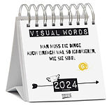 Kalender Visual Words 2024 von 