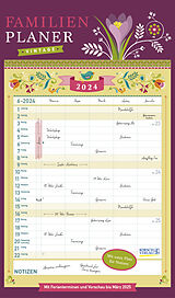 Kalender Familienplaner Vintage 2024 von 