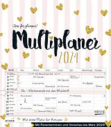 Kalender Multiplaner - Time for glamour 2024 von 