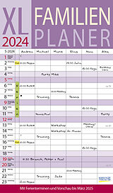 Kalender XL Familienplaner 2024 von 