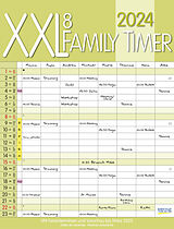 Kalender XXL Family Timer 8 2024 von 
