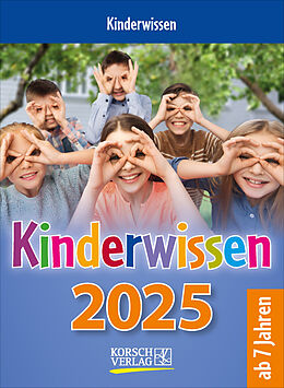 Kalender Kinderwissen 2025 von 