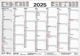 Kalender Tafelkalender A4 2025 von 