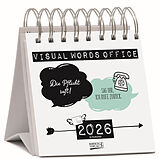 Kalender Visual Words Office 2026 von 
