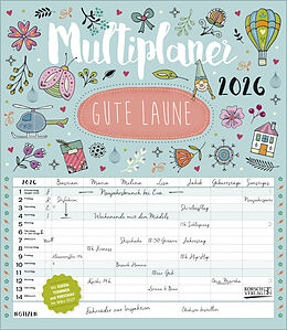  Multiplaner - Gute Laune 2026 von 