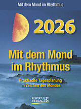 Fester Einband Mond Abreißkalender 2026 von 