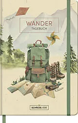 Fester Einband Wandertagebuch-Rucksack von 