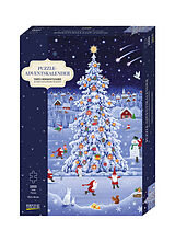 Kalender Puzzle-Adventskalender »Tomtes Weihnachtszauber« von 