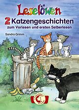E-Book (epub) Leselöwen. 2 Katzengeschichten zum Vorlesen und ersten Selberlesen von Sandra Grimm