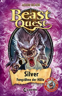 E-Book (epub) Beast Quest (Band 52) - Silver, Fangzähne der Hölle von Adam Blade