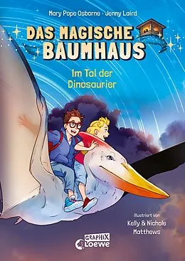 E-Book (pdf) Das magische Baumhaus (Comic-Buchreihe, Band 1) - Im Tal der Dinosaurier von Mary Pope Osborne, Jenny Laird