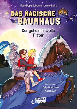 E-Book (pdf) Das magische Baumhaus (Comic-Buchreihe, Band 2) - Der geheimnisvolle Ritter von Mary Pope Osborne, Jenny Laird