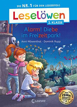 E-Book (pdf) Leselöwen 2. Klasse - Alarm! Diebe im Freizeitpark! von Anni Möwenthal