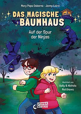 E-Book (pdf) Das magische Baumhaus (Comic-Buchreihe, Band 5) - Auf der Spur der Ninjas von Mary Pope Osborne, Jenny Laird