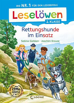 E-Book (pdf) Leselöwen 2. Klasse - Rettungshunde im Einsatz von Sabine Giebken