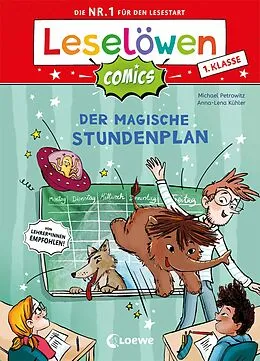 E-Book (pdf) Leselöwen Comics 1. Klasse - Der magische Stundenplan von Michael Petrowitz