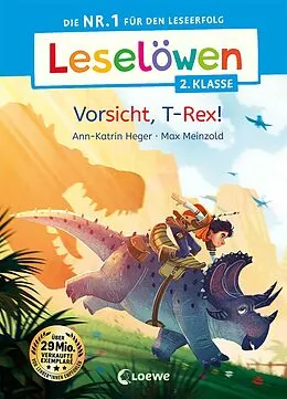 E-Book (epub) Leselöwen 2. Klasse - Vorsicht, T-Rex! von Ann-Katrin Heger