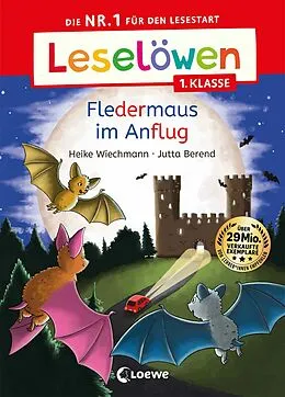 E-Book (pdf) Leselöwen 1. Klasse - Fledermaus im Anflug von Heike Wiechmann