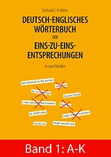 E-Book (epub) Deutsch-englisches Wörterbuch der Eins-zu-eins-Entsprechungen in zwei Bänden von 