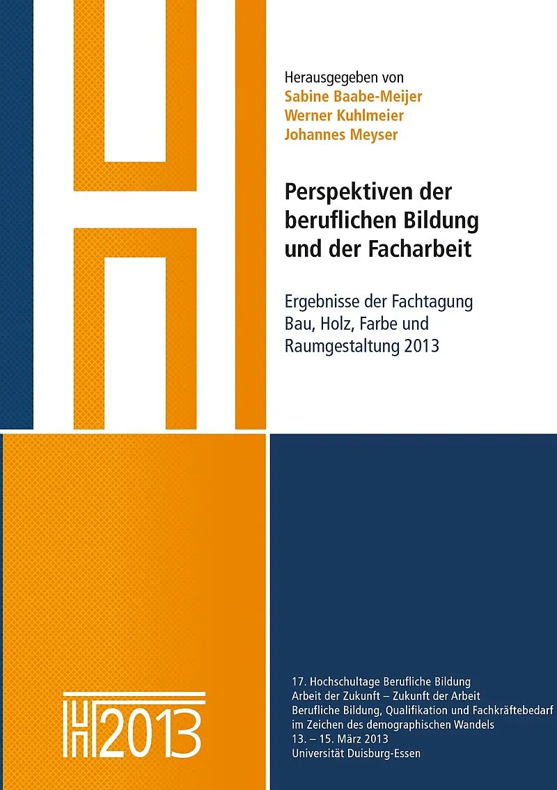 Perspektiven der beruflichen Bildung und der Facharbeit