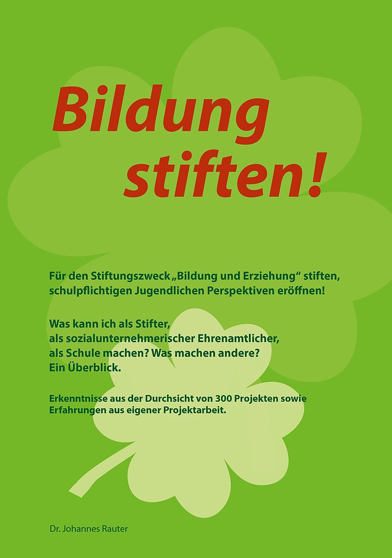 Bildung stiften!