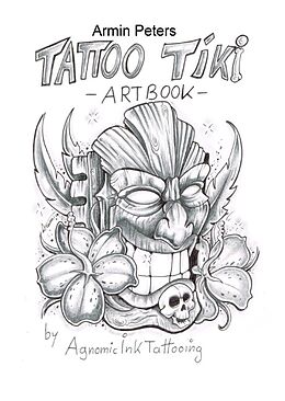 Fester Einband Tattoo Tiki Art Book von Armin Peters