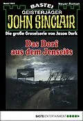 E-Book (epub) John Sinclair 1903 von Timothy Stahl