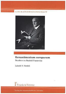 Kartonierter Einband Renascimentum europaeum von Lászlo V. Szabó