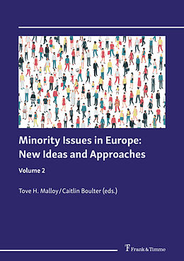 Couverture cartonnée Minority Issues in Europe: New Ideas and Approaches de 