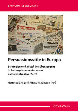 Kartonierter Einband Persuasionsstile in Europa von 