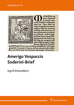 Kartonierter Einband Amerigo Vespuccis Soderini-Brief von Ingrid Schwamborn