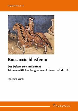 E-Book (pdf) Boccaccio blasfemo von Joachim Wink