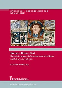E-Book (pdf) Körper - Karte - Text von Cordula Wöbbeking