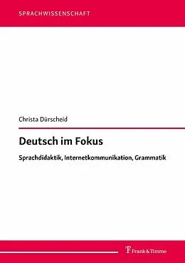 E-Book (pdf) Deutsch im Fokus von Christa Dürscheid