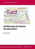 E-Book (pdf) Einführung in die Syntax des Deutschen von Naima Tahiri