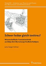 E-Book (pdf) Schwer lesbar gleich texttreu? von Jutta Seeger-Vollmer