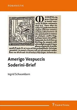 E-Book (pdf) Amerigo Vespuccis Soderini-Brief von Ingrid Schwamborn