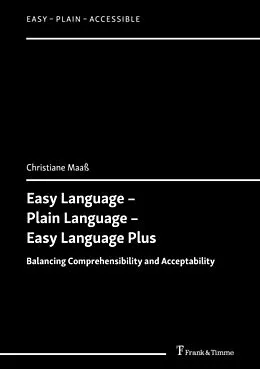 E-Book (pdf) Easy Language - Plain Language - Easy Language Plus von Christiane Maaß