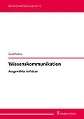 E-Book (pdf) Wissenskommunikation von Gerd Antos