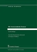 E-Book (pdf) Die transzendente Zensur von Lucian Blaga
