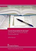 E-Book (pdf) Lost in Translation (Criticism)? von Sylvia Reinart