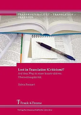 E-Book (pdf) Lost in Translation (Criticism)? von Sylvia Reinart