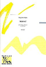 Mayako Kubo Notenblätter Wohin