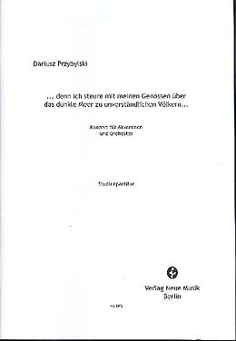 Dariusz Przybylski Notenblätter Konzert für Akkordeon und Orchester