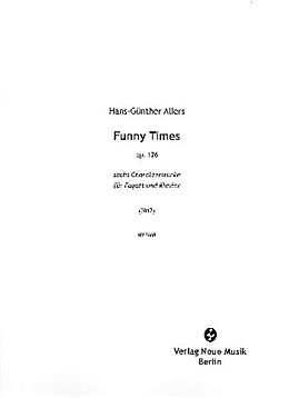 Hans Günter Allers Notenblätter Funny Times op.126