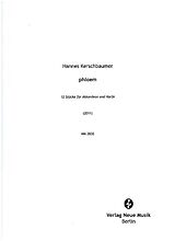 Hannes Kerschbaumer Notenblätter Phloem