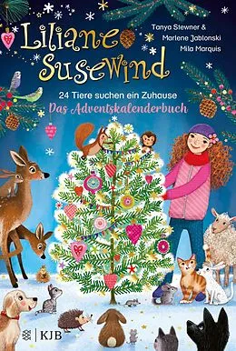 E-Book (epub) Liliane Susewind  24 Tiere suchen ein Zuhause. Das Adventskalenderbuch von Tanya Stewner, Marlene Jablonski